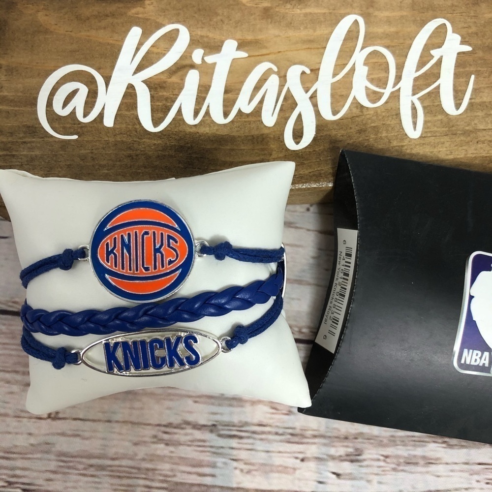 New In Box -New York Knicks Rope Bracelet - Picture 2 of 5